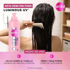 CREMA DE PEINAR SEDAL LUMINOSO UV FRASCO 300 ML