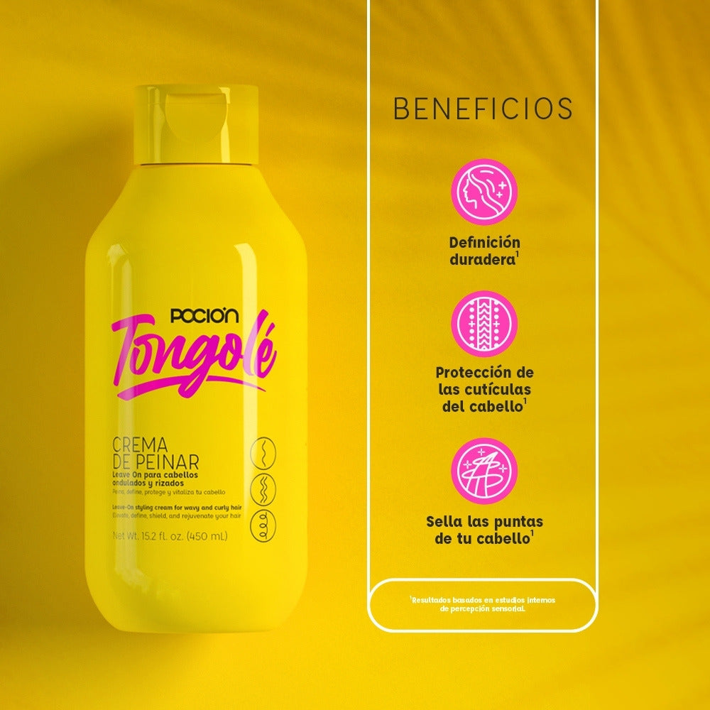 CREMA DE PEINAR TONGOLE LA POCION FRASCO 450 ML