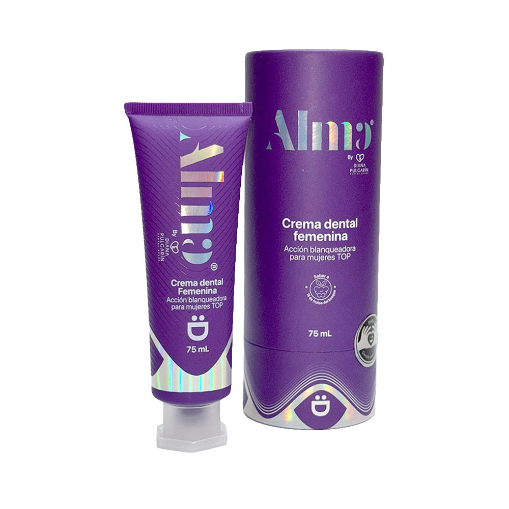 CREMA DENTAL ALMA FEMENINA BY DIANA PULGARIN TUBO 75 ML