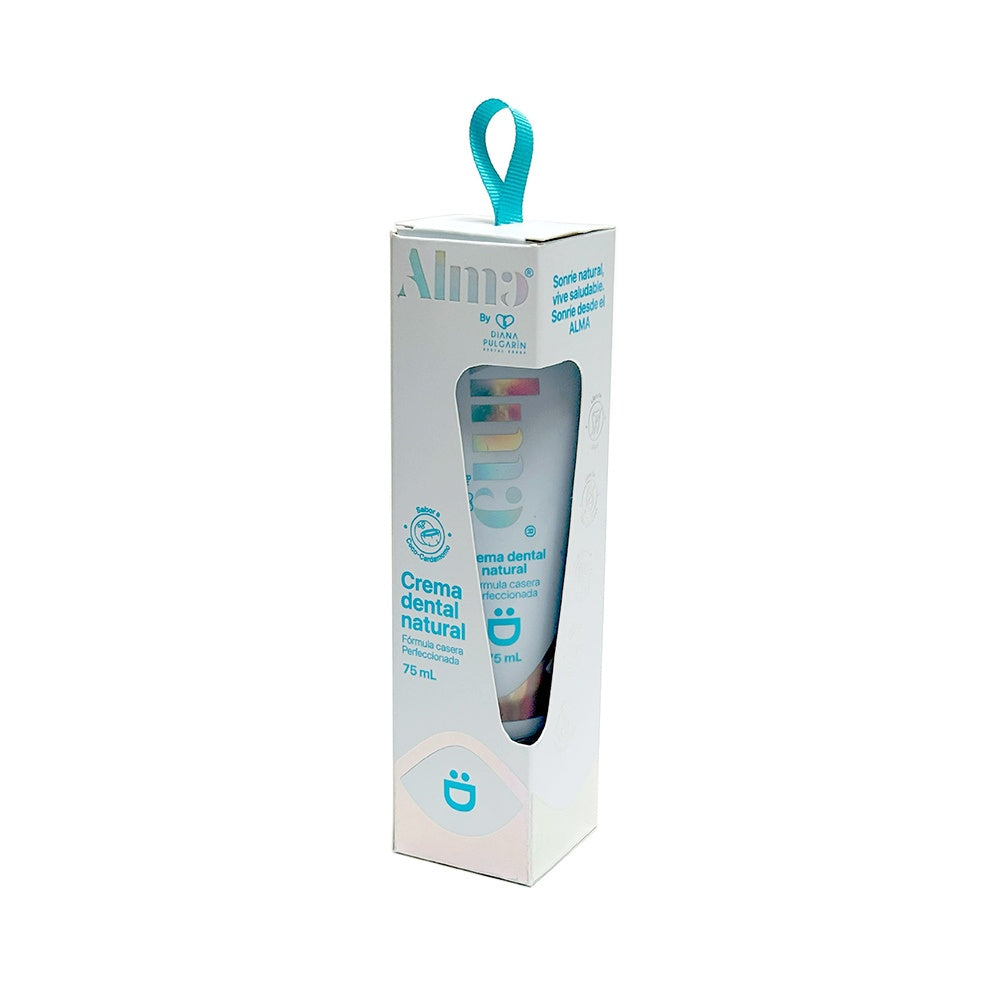 CREMA DENTAL ALMA NATURAL BY DIANA PULGARIN TUBO 75 ML