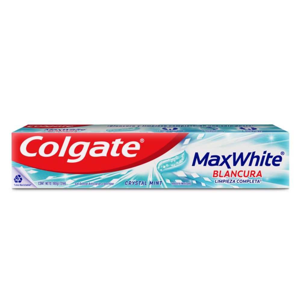 CREMA DENTAL COLGATE MAX WHITE COMPLETE CAJA 180 G