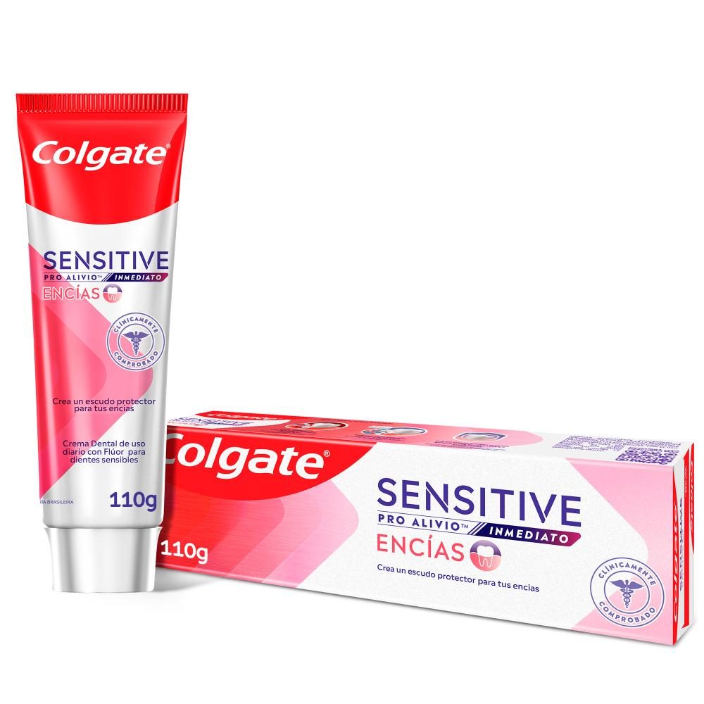 CREMA DENTAL COLGATE SENSITIVE PROALIVIO ENCIAS CAJA 110 G