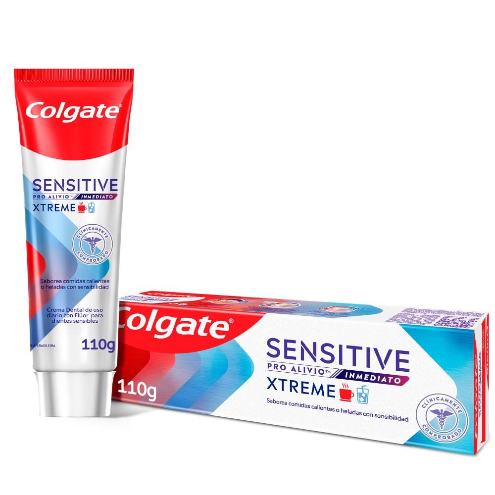CREMA DENTAL COLGATE SENSITIVE PROALIVIO INMEDIATO XTREME CAJA 110 G