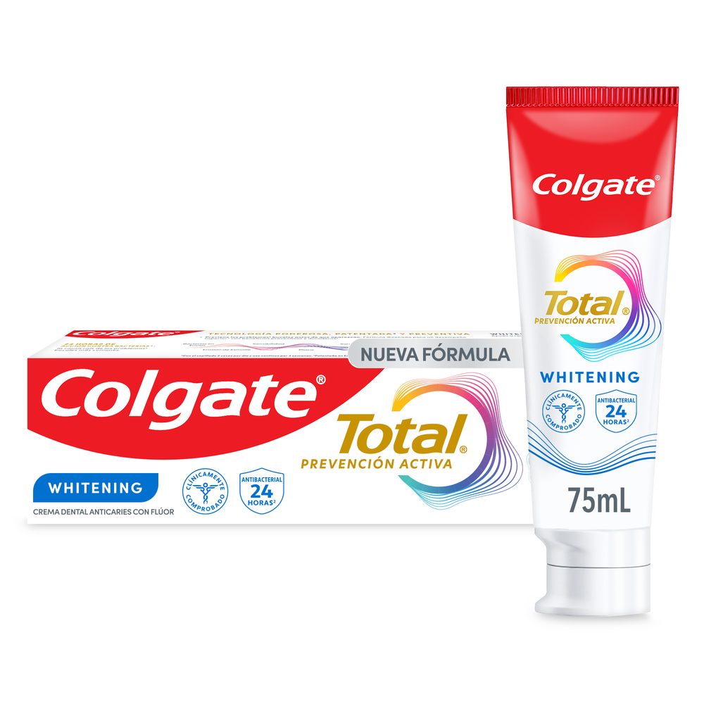 CREMA DENTAL COLGATE TOTAL WHITENING TUBO 75 ML