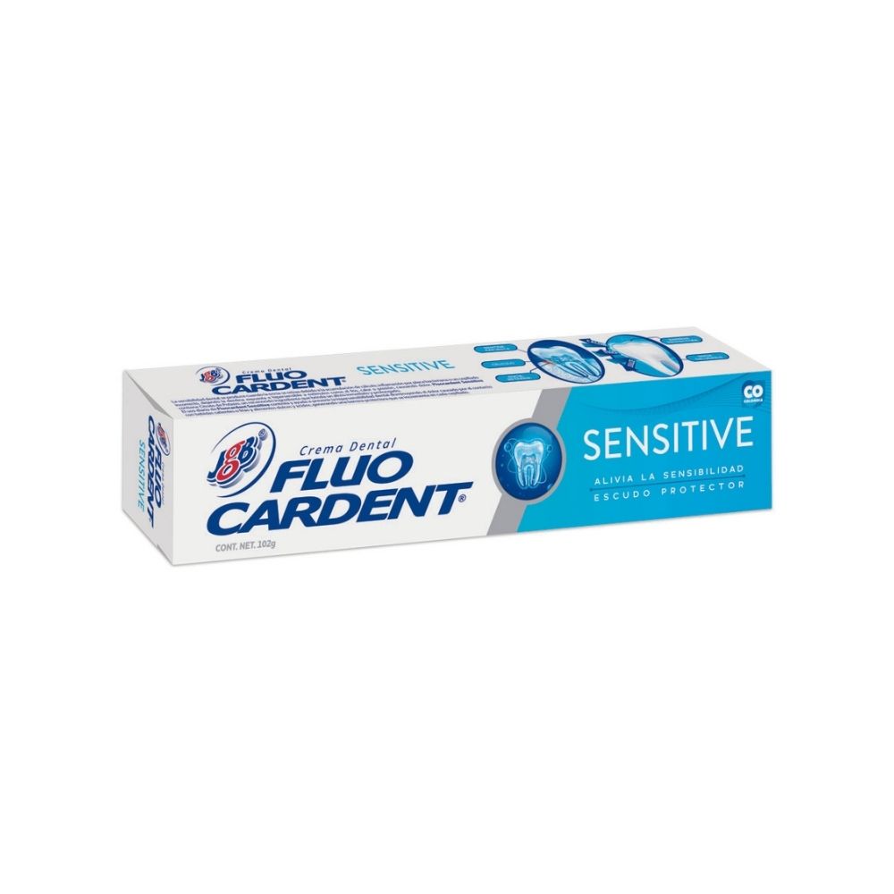 CREMA DENTAL FLUOCARDENT SENSITIVE CAJA 102 G