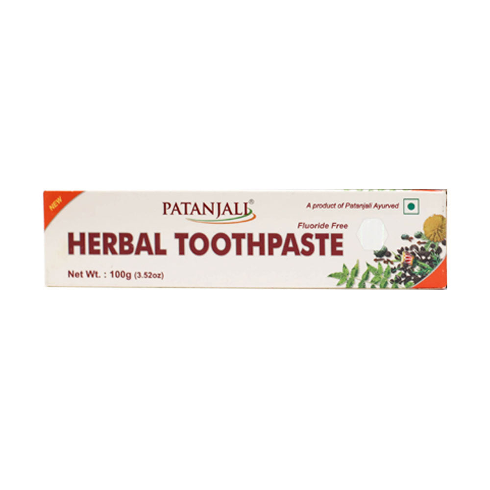 CREMA DENTAL HERBAL TOOTHPASTE PATANJALI CAJA 100 G