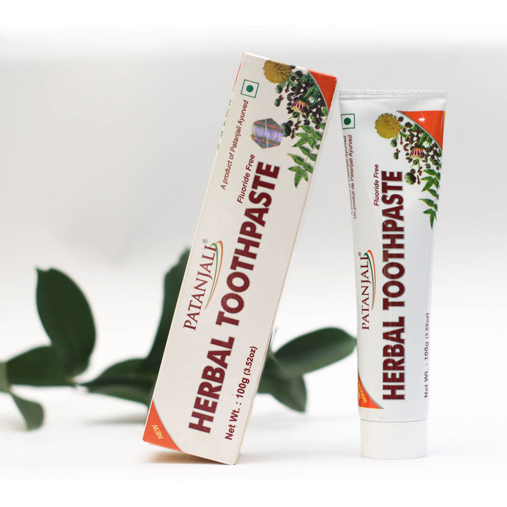 CREMA DENTAL HERBAL TOOTHPASTE PATANJALI CAJA 100 G