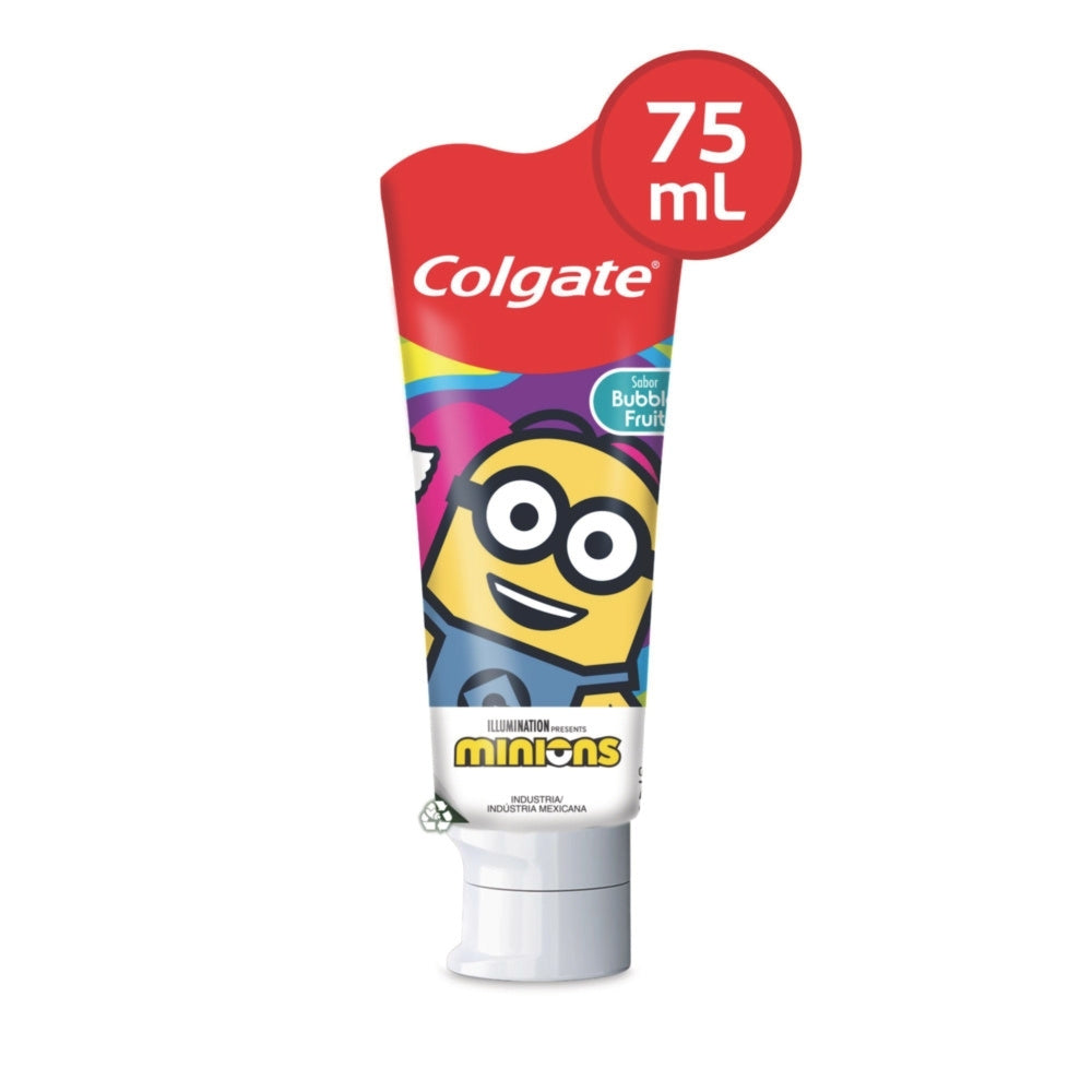 CREMA DENTAL NIÑOS COLGATE SMILES MI VILLANO FAVORITO TUBO 75 ML