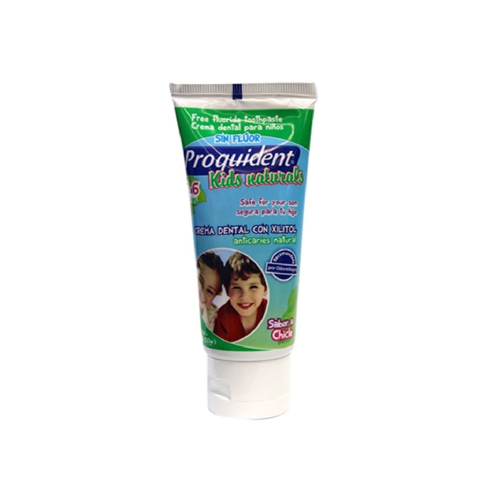 CREMA DENTAL PROQUIDENT NATURALS CHICLE TUBO 75 G