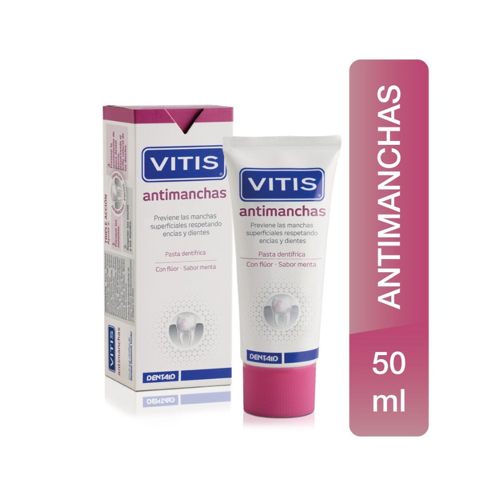 CREMA DENTAL VITIS ANTIMANCHAS CAJA 50 ML