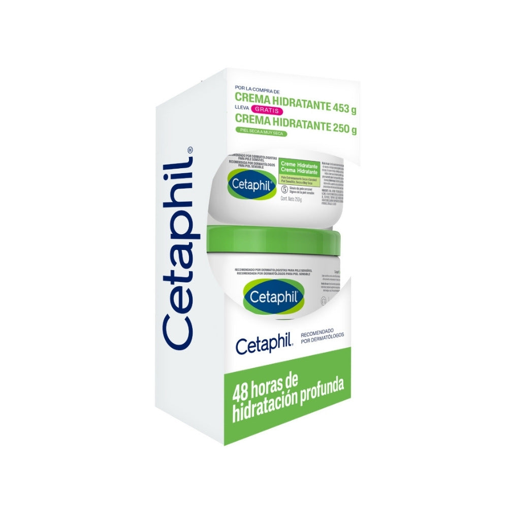 CREMA HIDRATANTE CETAPHIL 453 G GRATIS POTE 250 G