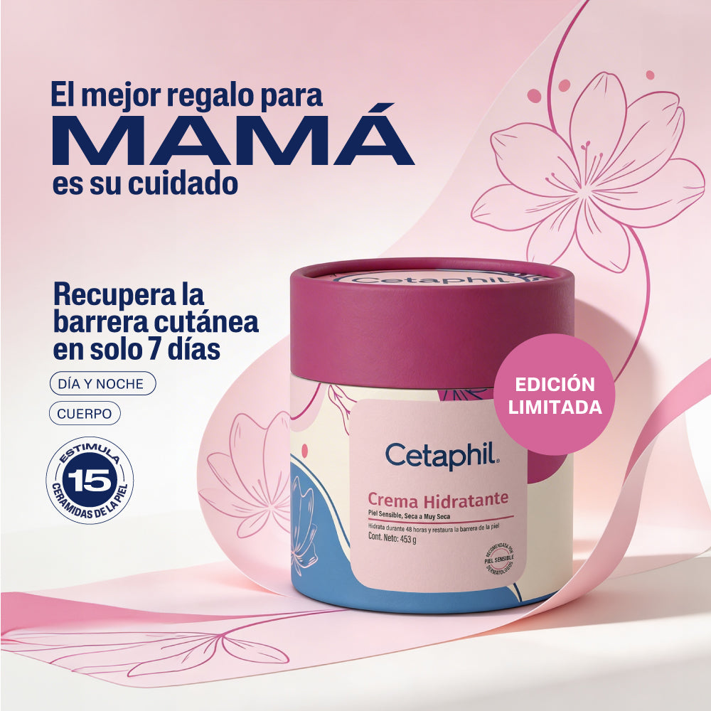 CREMA HIDRATANTE CETAPHIL ED.ESPECIAL MADRES POTE 453 G