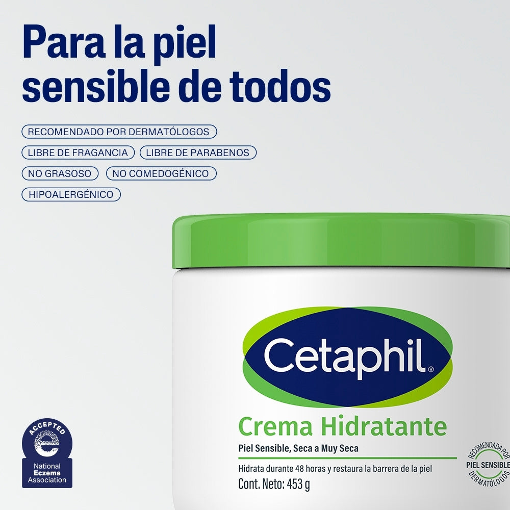 CREMA HIDRATANTE CETAPHIL POTE 453 G