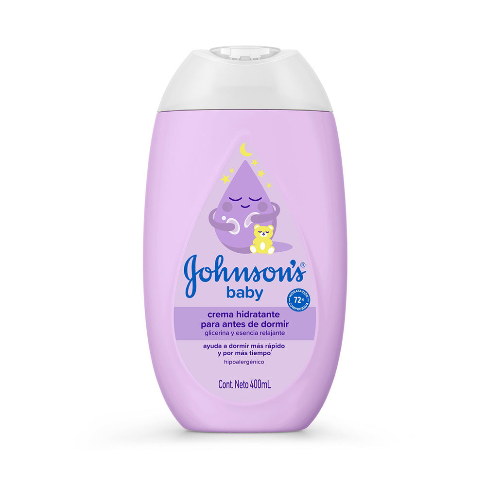 CREMA LIQUIDA JOHNSONS BABY ANTES DE DORMIR FRASCO 400 ML