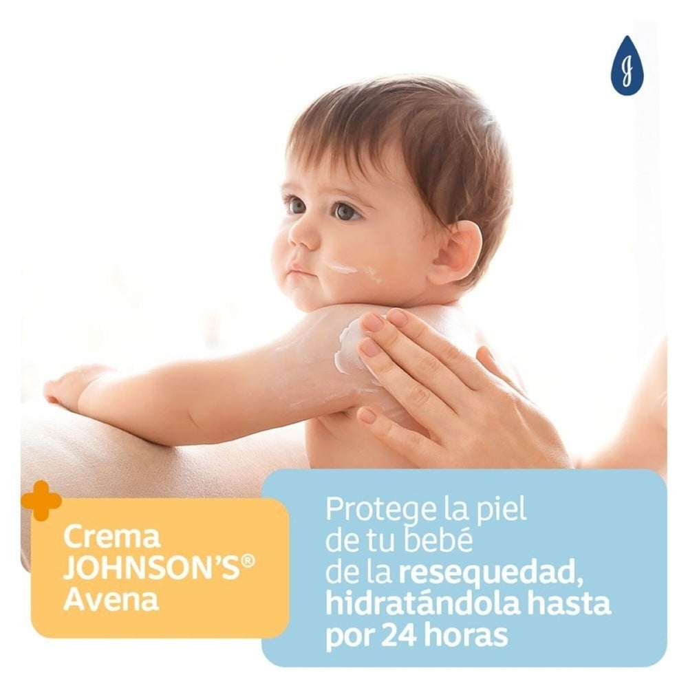 CREMA LIQUIDA JOHNSONS BABY AVENA FRASCO 200 ML
