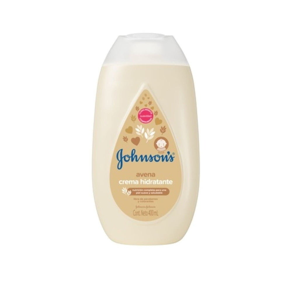 CREMA LIQUIDA JOHNSONS BABY AVENA FRASCO 400 ML