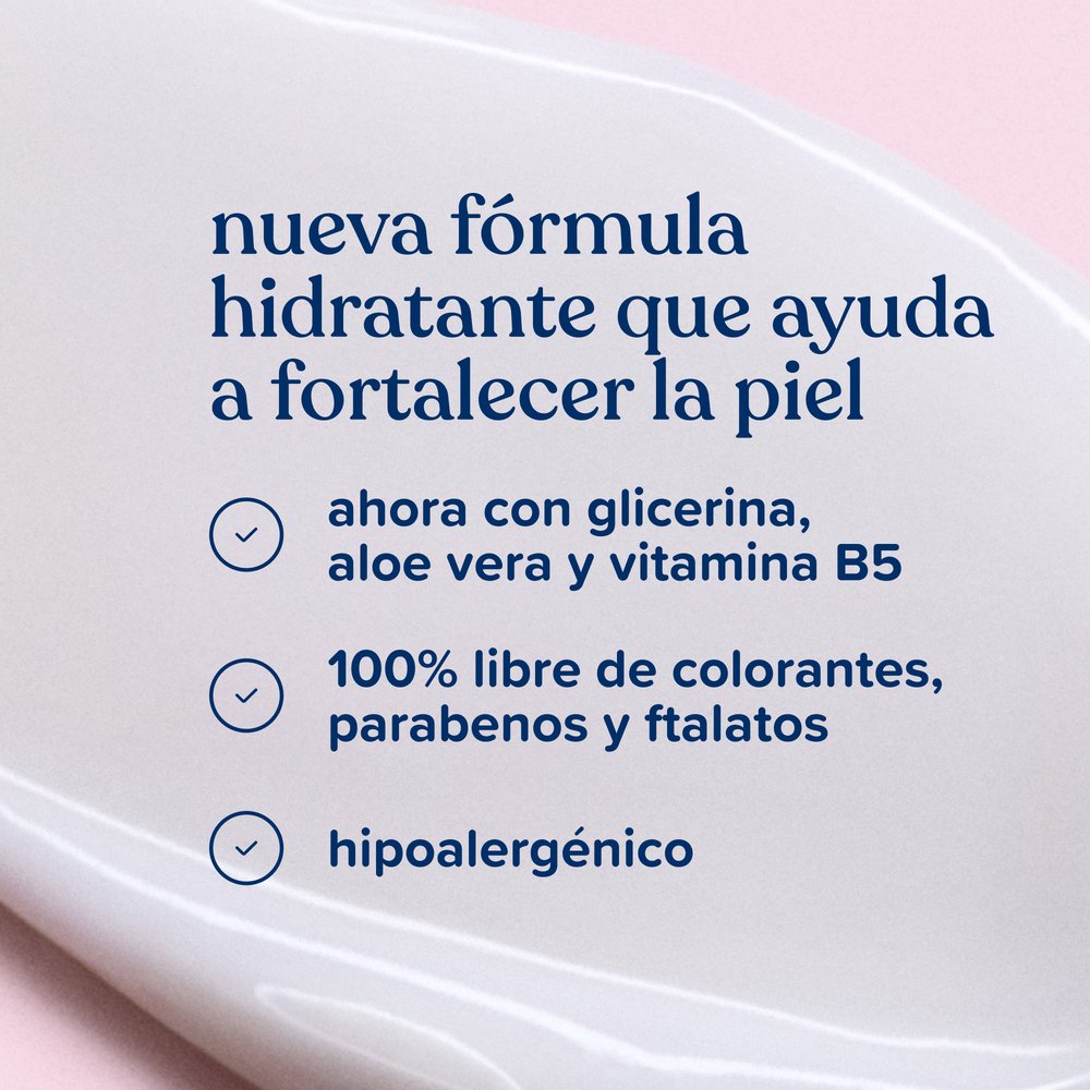 CREMA LIQUIDA JOHNSONS BABY ROSADA FRASCO 100 ML