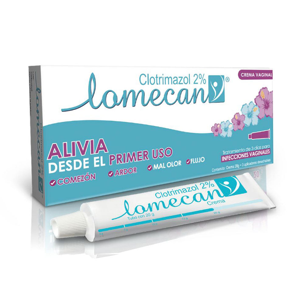 CREMA LOMECAN CLOTRIMAZOL CAJA 20 G