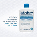 CREMA LUBRIDERM HUMECTACION DIARIA FRASCO 400 ML