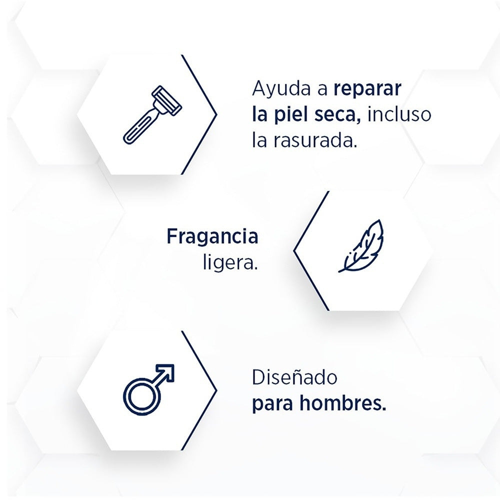 CREMA LUBRIDERM MEN CON FRAGANCIA FRASCO 400 ML