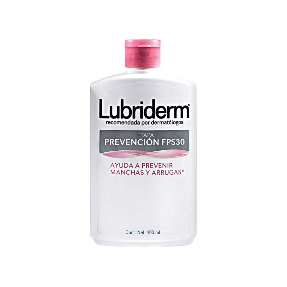 CREMA LUBRIDERM PREVENCION FPS 30 FRASCO 400 ML