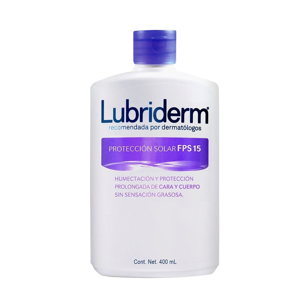 CREMA LUBRIDERM UV-15 FRASCO 400 ML