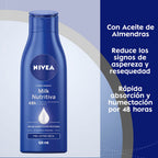 CREMA NIVEA BODY MILK NUTRITIVA FRASCO 125 ML