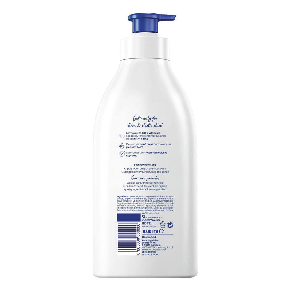 CREMA NIVEA BODY REAFIRMANTE Q10 FRASCO 1000 ML