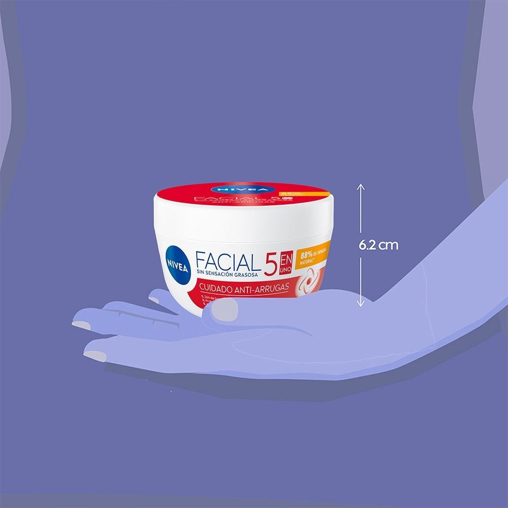 CREMA NIVEA CUIDADO FACIAL ANTIARRUG POTE 100 ML
