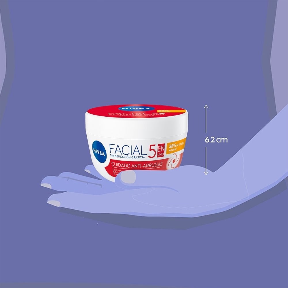 CREMA NIVEA CUIDADO FACIAL ANTIARRUG POTE 50 ML