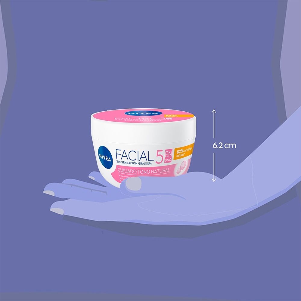 CREMA NIVEA FACIAL CUIDADO ACLARADO NATURAL POTE 100 ML