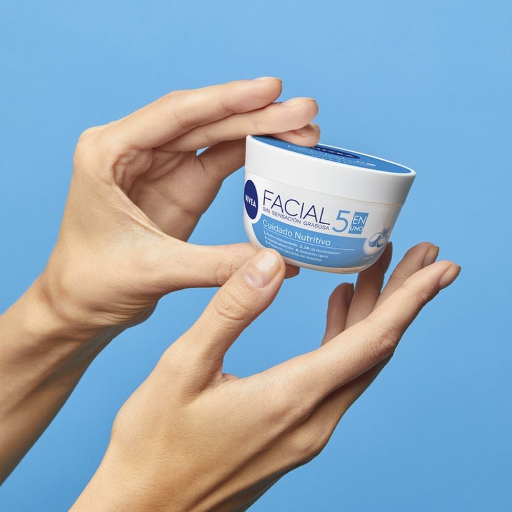 CREMA NIVEA FACIAL CUIDADO NUTRITIVO POTE 50 ML