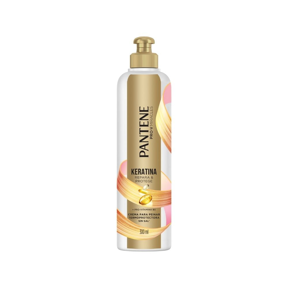 CREMA PARA PEINAR PANTENE KERATINA FRASCO 300 ML