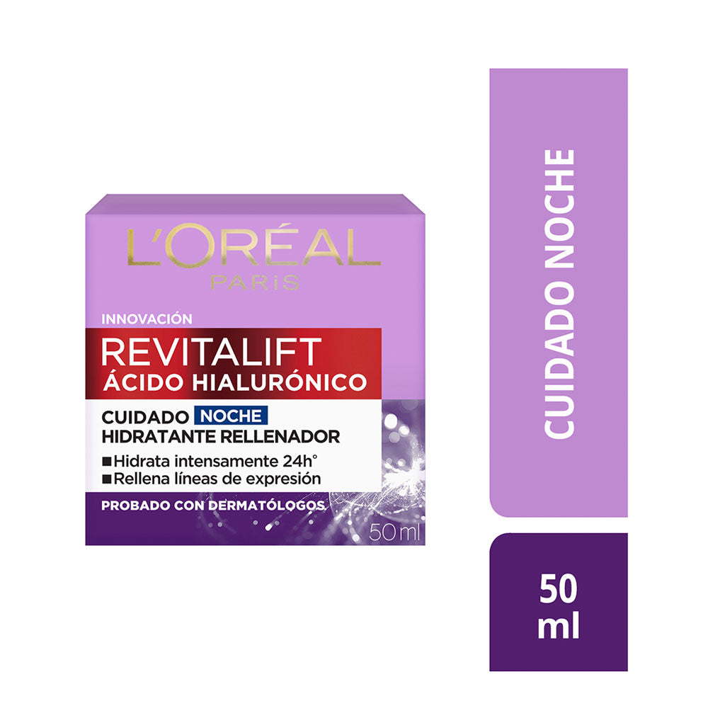 CREMA REVITALIFT HIALURONICO NOCHE CAJA 50 ML