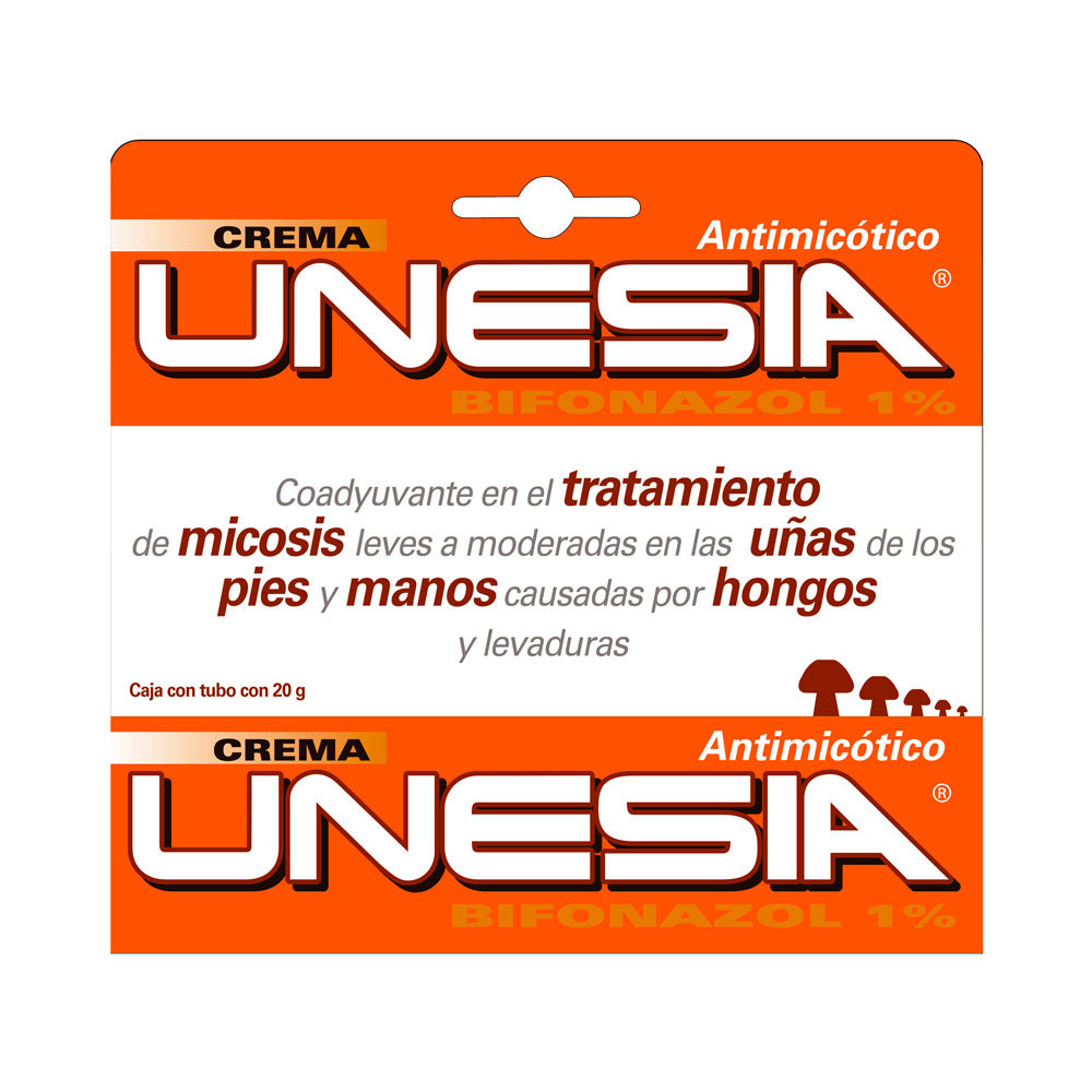 CREMA UNESIA ANTIMICOTICO CAJA 20 G