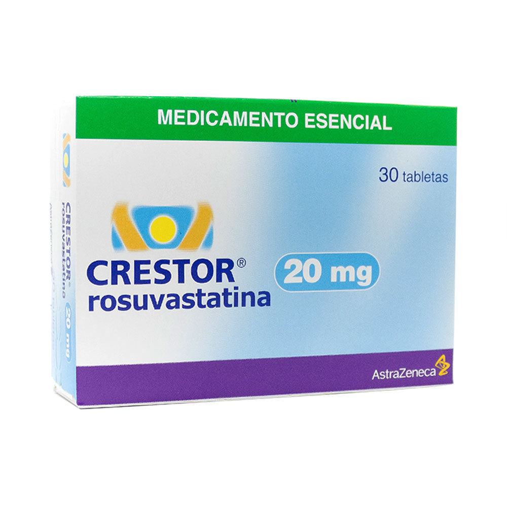 CRESTOR COMPRIMIDOS 20 MG CAJA X 30 UNDS