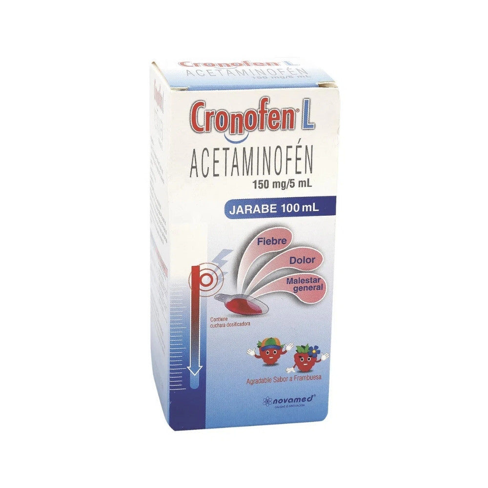 CRONOFEN L JARABE CEREZA CAJA 100 ML