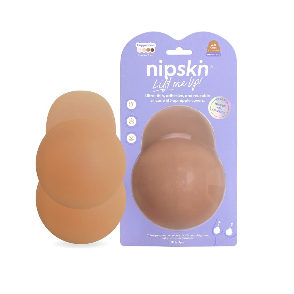 CUBRE PEZONES NIPSKIN REALCE TALLA M CAPUCHINO CAJA X 1 PAR