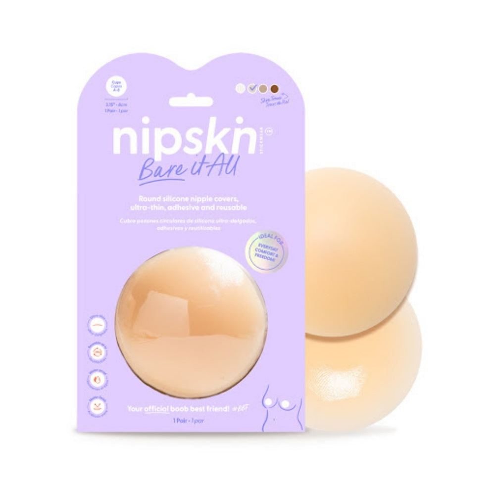 CUBRE PEZONES NIPSKIN VAINILLA(M) CAJA X 1 UND