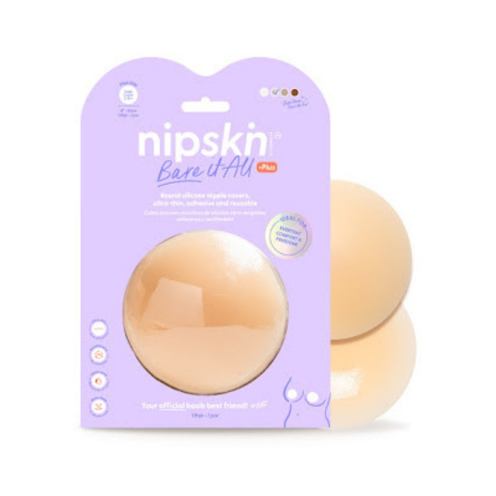 CUBRE PEZONES NIPSKIN VAINILLA(PLUS) CAJA X 1 UND
