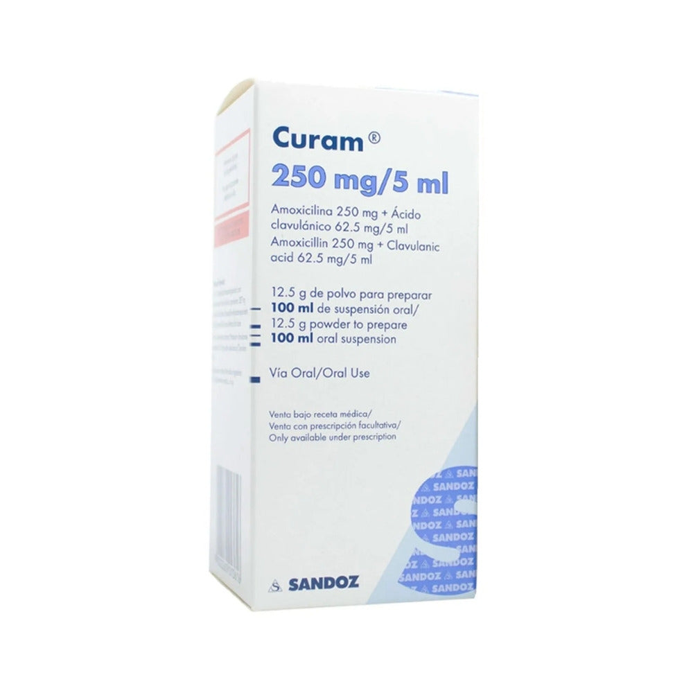 CURAM SUSPENSION 250MG CAJA 100 ML