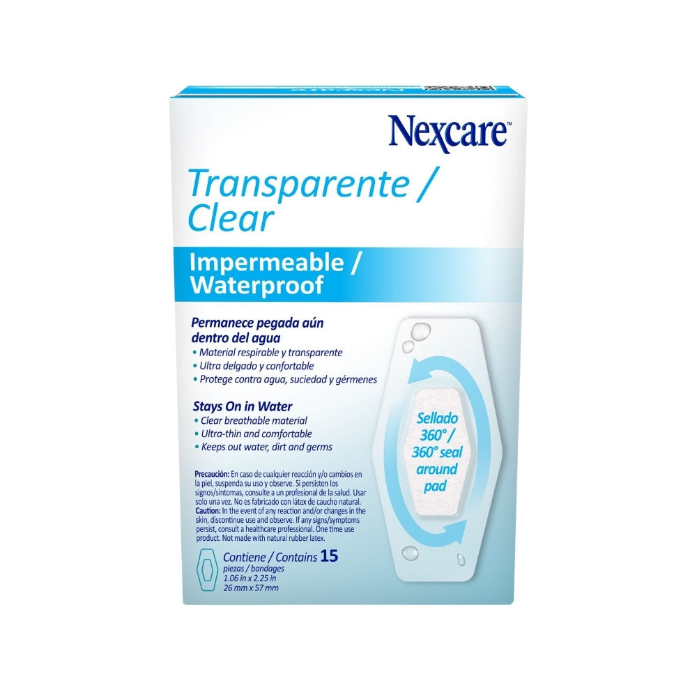CURAS IMPERMEABLES 3M NEXCARE CAJA X 15 UNDS