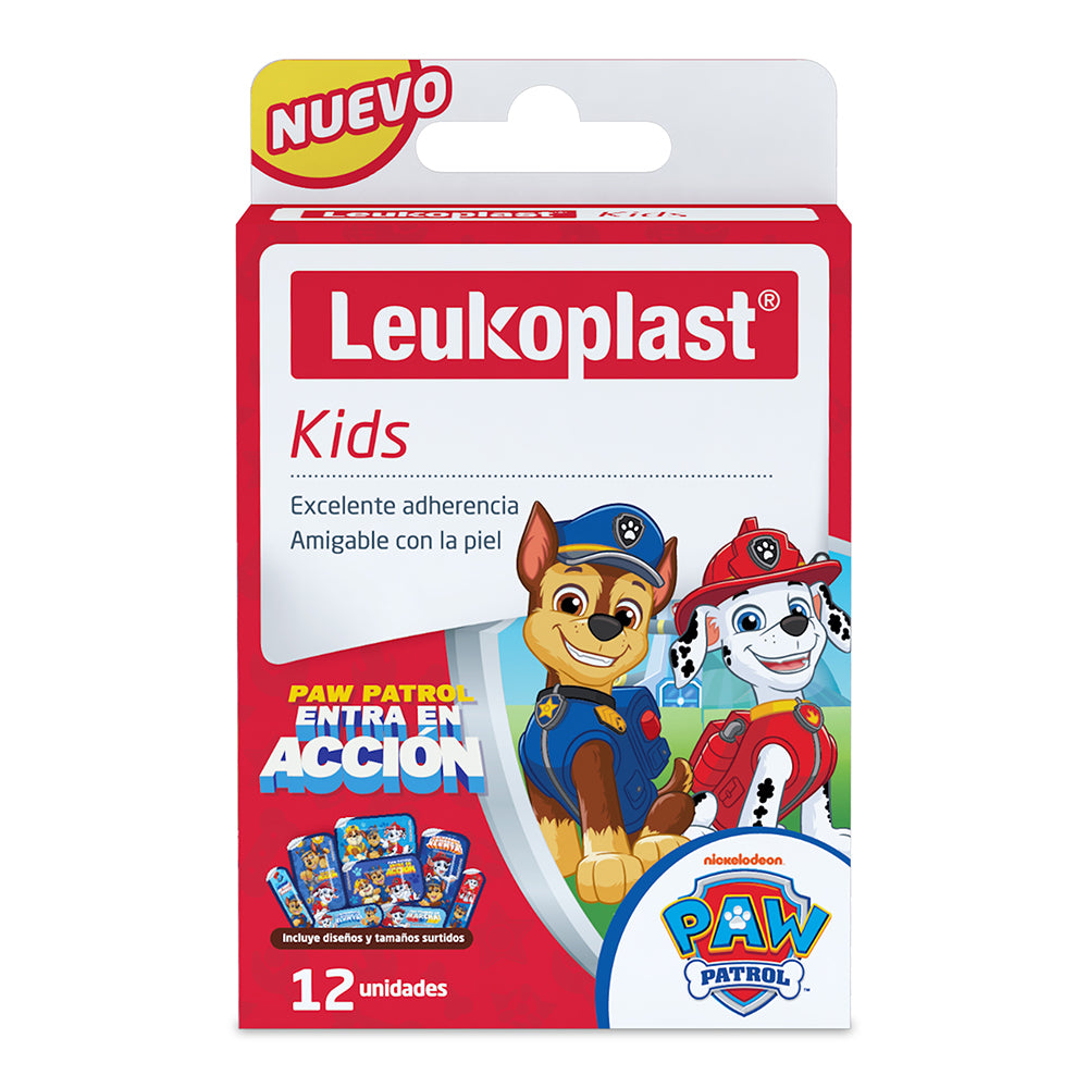 CURAS LEUKOPLAST PAW PATROL BOY CAJA X 12 UNDS