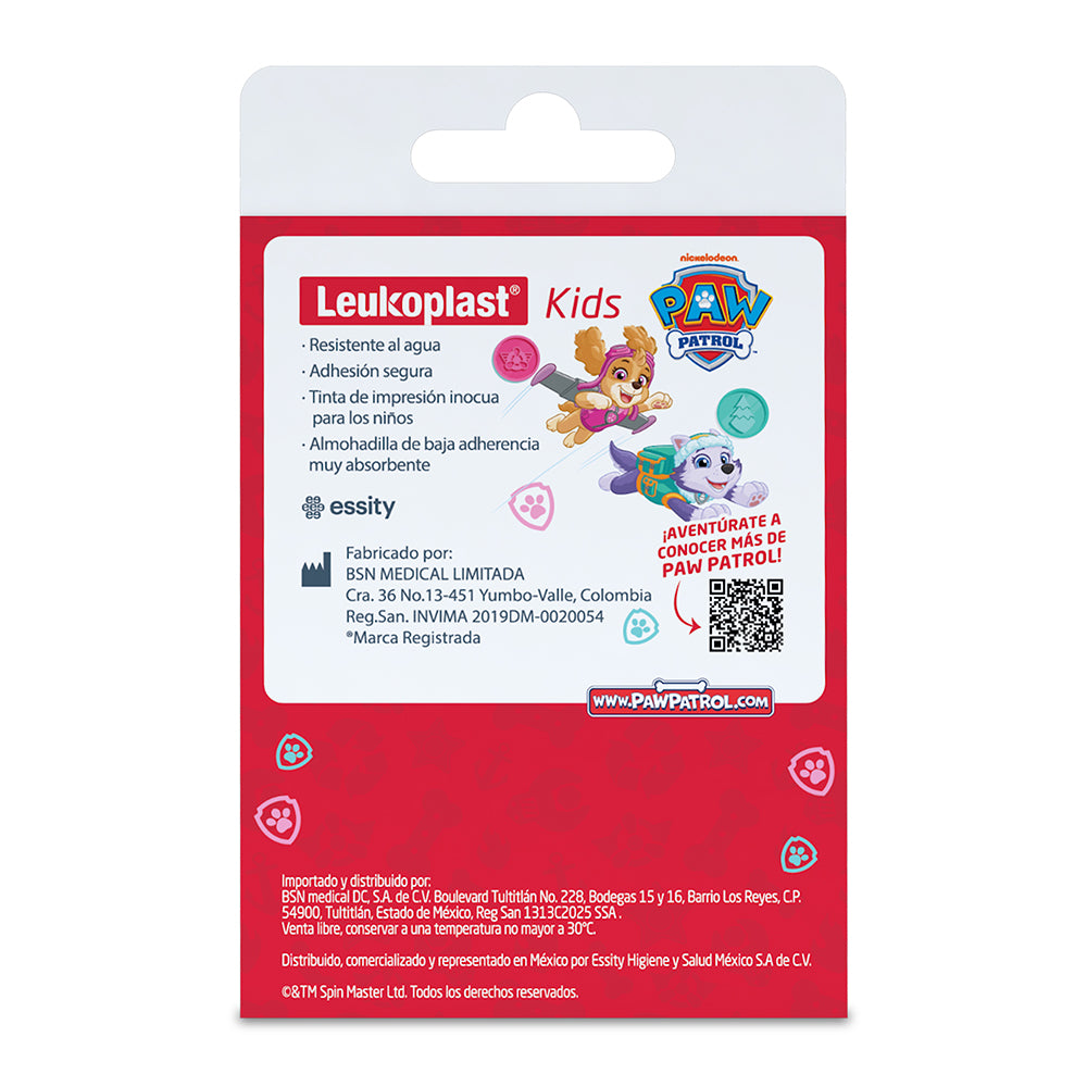 CURAS LEUKOPLAST PAW PATROL GIRL CAJA X 12 UNDS