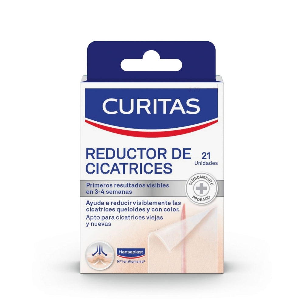 CURITAS REDUCTOR DE CICATRICES CAJA X 21 UNDS