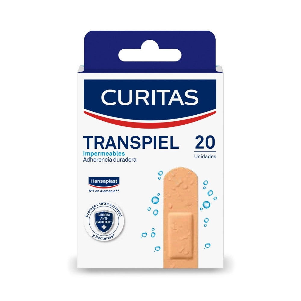 CURITAS TRANSPIEL CAJA X 20 UNDS