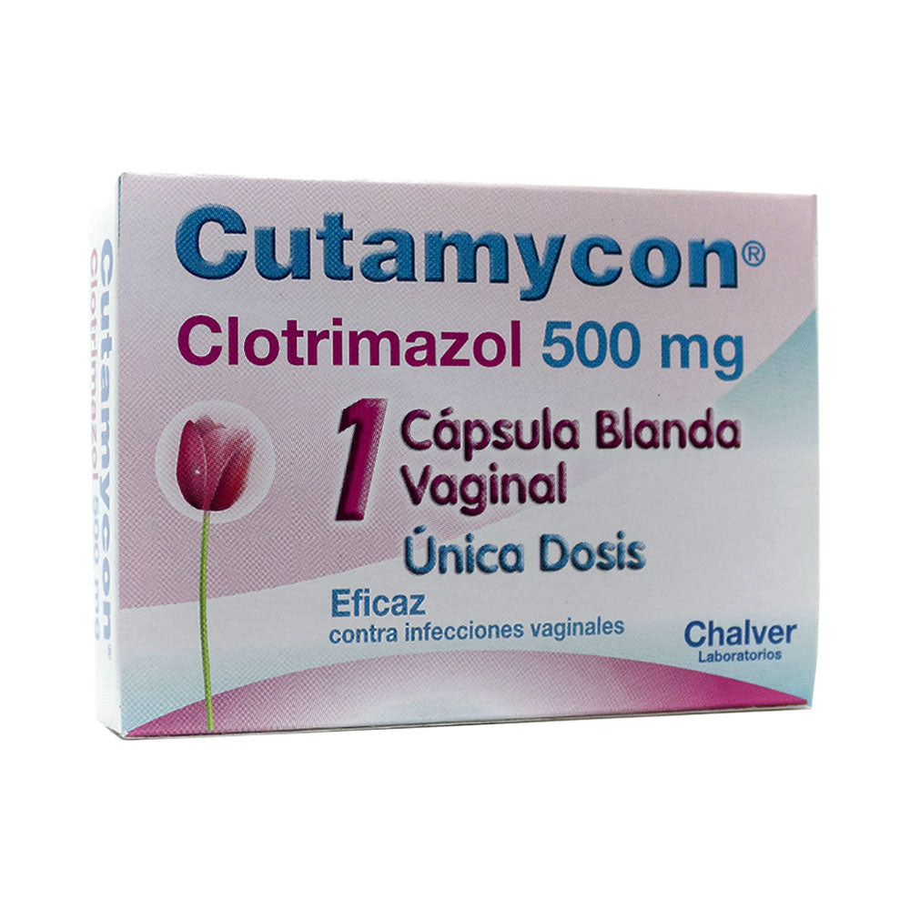 CUTAMYCON OVULOS 500 MG CAJA X 1 UND
