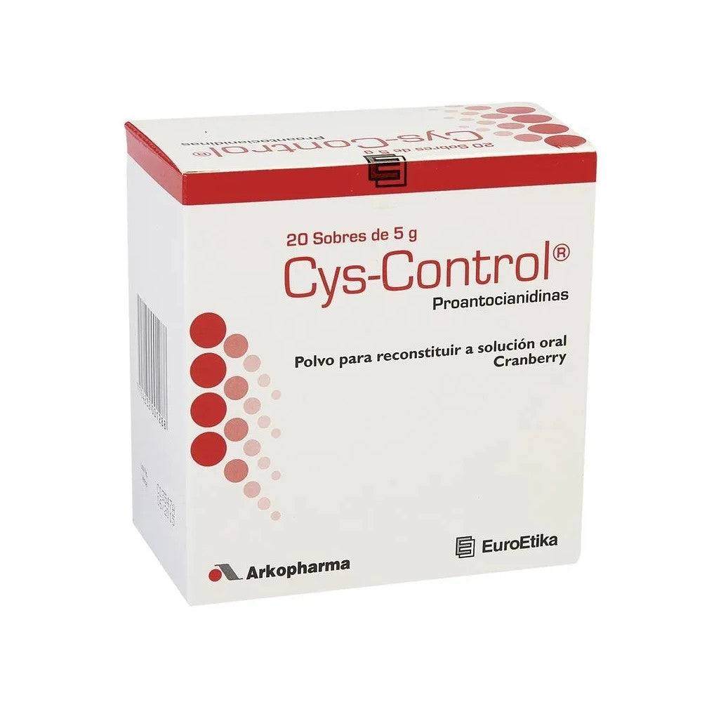 CYS-CONTROL GRANULADO 5 GR SOBRE X 20 UNDS