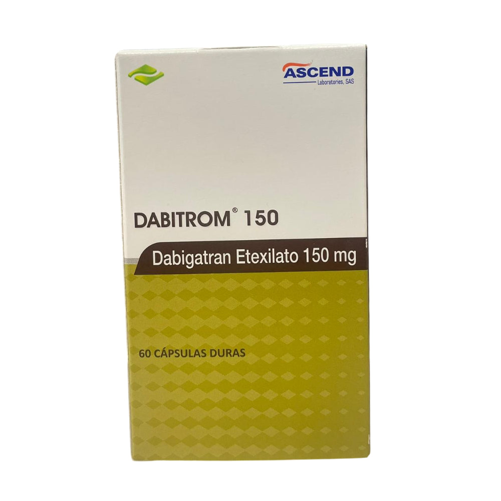DABITROM (RG) CAPSULAS 150 MG CAJA X 60 UNDS
