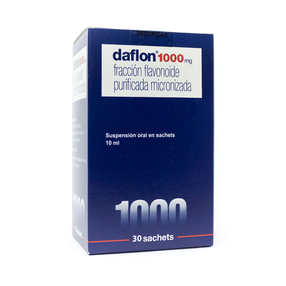 DAFLON SOLUCION BEBIBLE 1000 MG SACHET X 30 UNDS